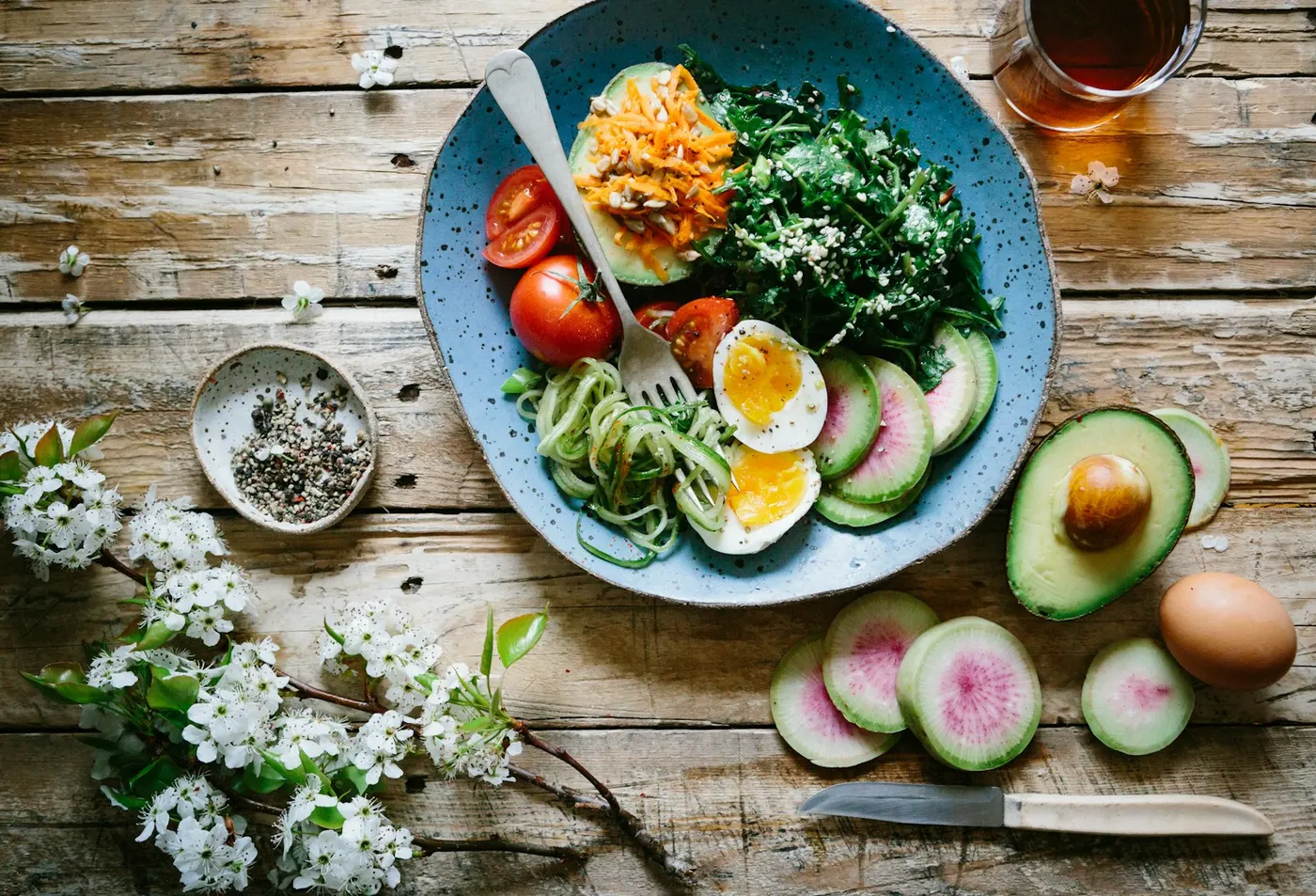 Healthy meal ingredients